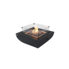 MODENO ITASY Vuurtafel - Gashaard in Betonlook Zwart